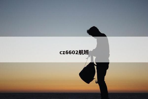 cz6602航班