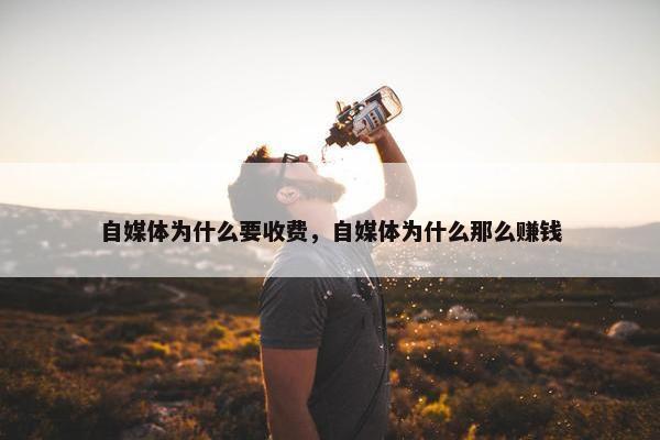 自媒体为什么要收费，自媒体为什么那么赚钱