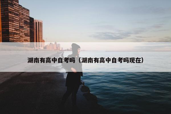 湖南有高中自考吗（湖南有高中自考吗现在）