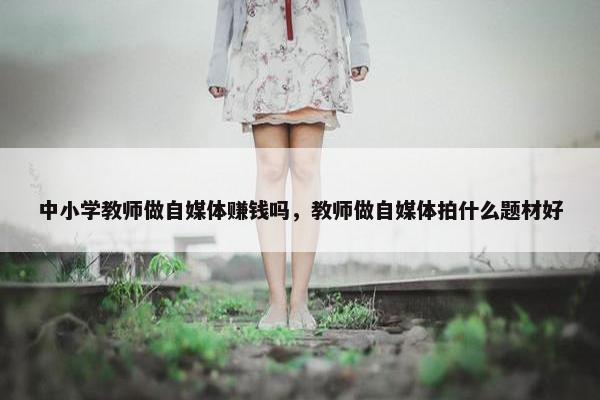 中小学教师做自媒体赚钱吗，教师做自媒体拍什么题材好