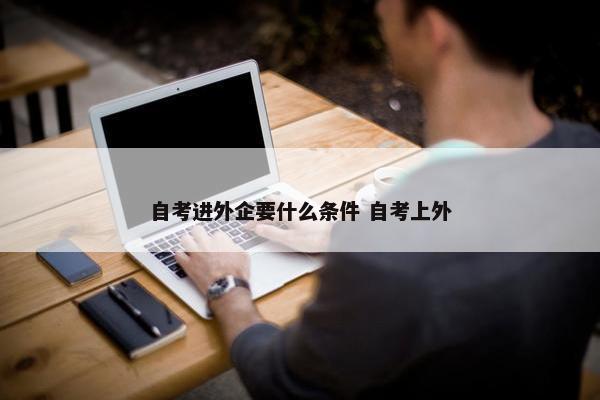 自考进外企要什么条件 自考上外