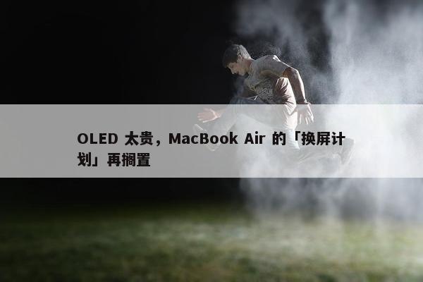 OLED 太贵，MacBook Air 的「换屏计划」再搁置