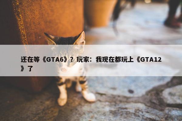 还在等《GTA6》？玩家：我现在都玩上《GTA12》了