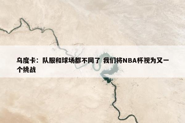 乌度卡：队服和球场都不同了 我们将NBA杯视为又一个挑战