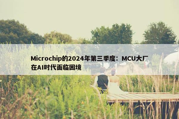 Microchip的2024年第三季度：MCU大厂在AI时代面临困境