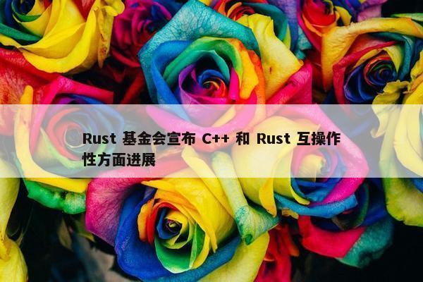 Rust 基金会宣布 C++ 和 Rust 互操作性方面进展