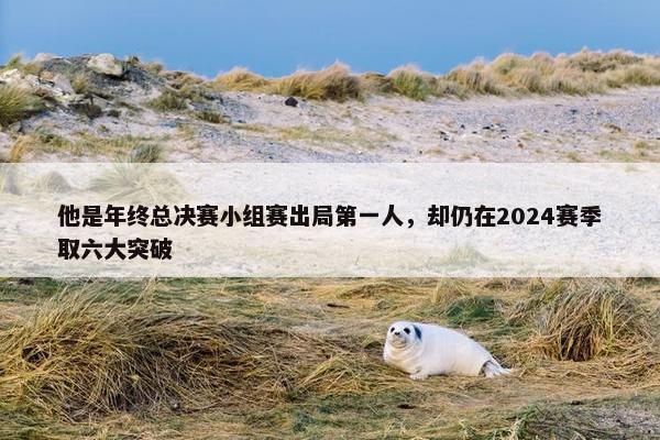 他是年终总决赛小组赛出局第一人，却仍在2024赛季取六大突破