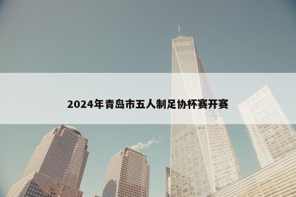 2024年青岛市五人制足协杯赛开赛