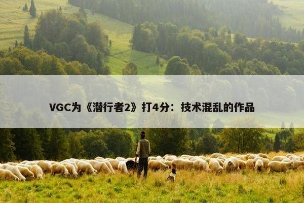 VGC为《潜行者2》打4分：技术混乱的作品