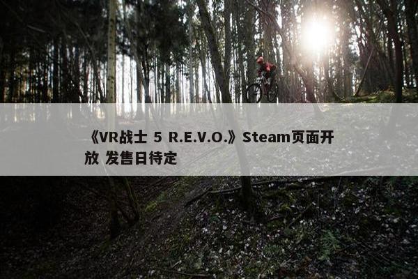 《VR战士 5 R.E.V.O.》Steam页面开放 发售日待定