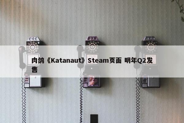 肉鸽《Katanaut》Steam页面 明年Q2发售