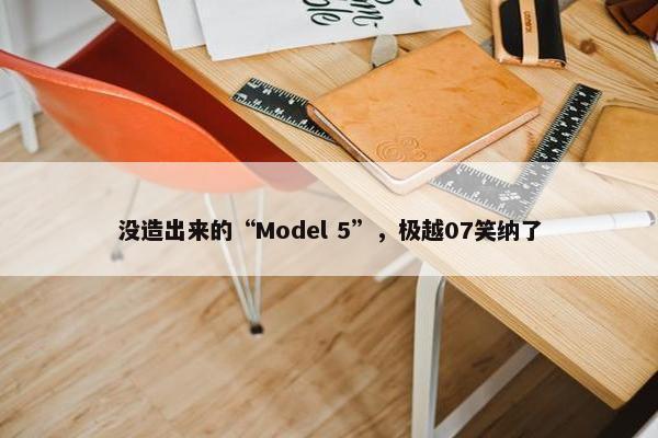 没造出来的“Model 5”，极越07笑纳了