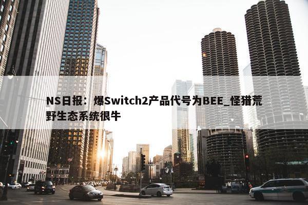 NS日报：爆Switch2产品代号为BEE_怪猎荒野生态系统很牛