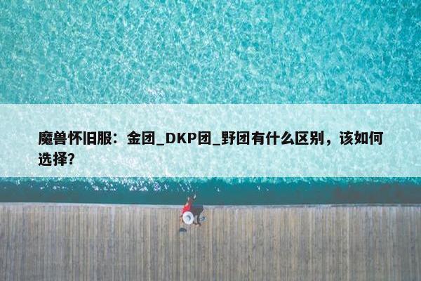 魔兽怀旧服：金团_DKP团_野团有什么区别，该如何选择？