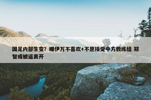 国足内部生变？曝伊万不喜欢+不愿接受中方教练组 郑智或被逼离开