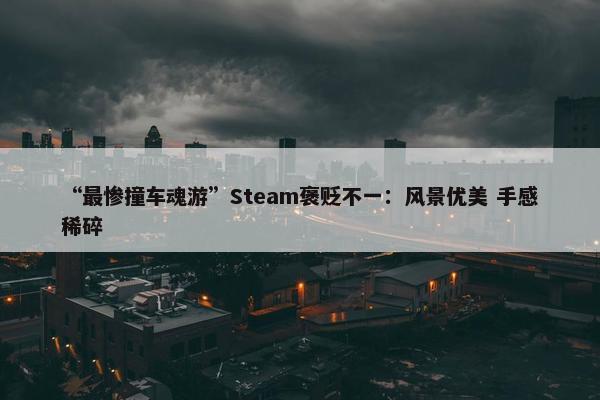 “最惨撞车魂游”Steam褒贬不一：风景优美 手感稀碎