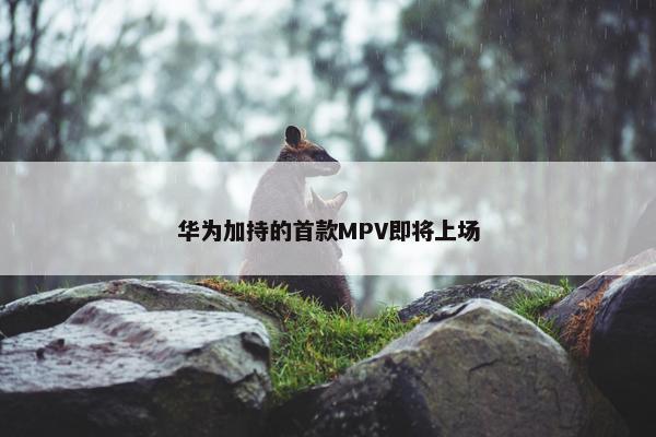 华为加持的首款MPV即将上场