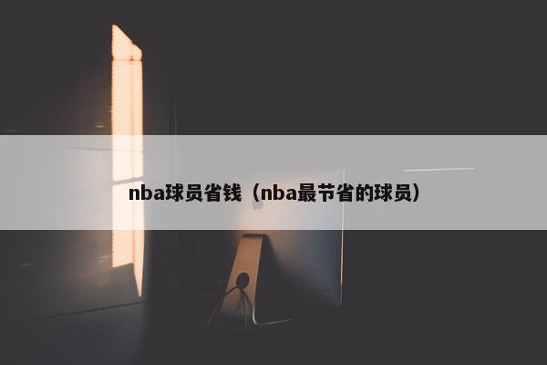 nba球员省钱（nba最节省的球员）