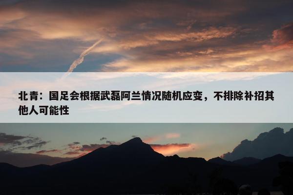 北青：国足会根据武磊阿兰情况随机应变，不排除补招其他人可能性