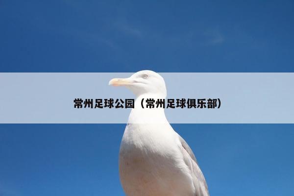 常州足球公园（常州足球俱乐部）