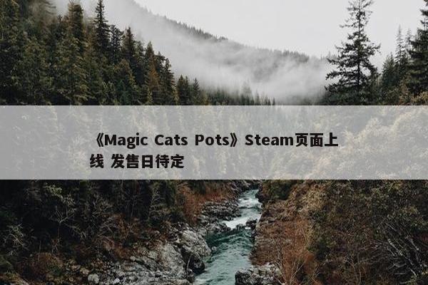 《Magic Cats Pots》Steam页面上线 发售日待定