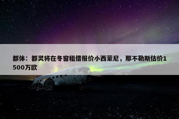 都体：都灵将在冬窗租借报价小西蒙尼，那不勒斯估价1500万欧