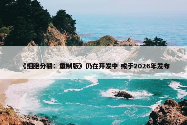 《细胞分裂：重制版》仍在开发中 或于2026年发布