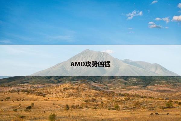 AMD攻势凶猛