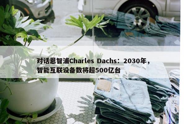 对话恩智浦Charles Dachs：2030年，智能互联设备数将超500亿台