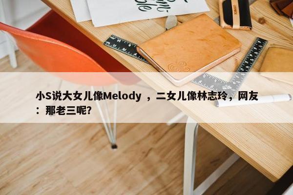 小S说大女儿像Melody ，二女儿像林志玲，网友：那老三呢？