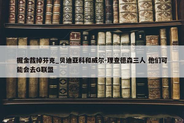 掘金裁掉芬克_贝迪亚科和威尔-理查德森三人 他们可能会去G联盟