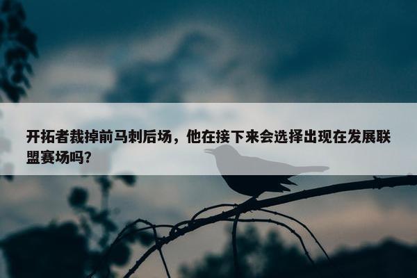 开拓者裁掉前马刺后场，他在接下来会选择出现在发展联盟赛场吗？