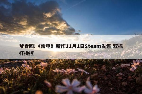 爷青回!《雷电》新作11月1日Steam发售 双摇杆操控