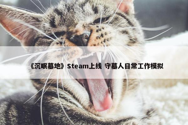 《沉眠墓地》Steam上线 守墓人日常工作模拟